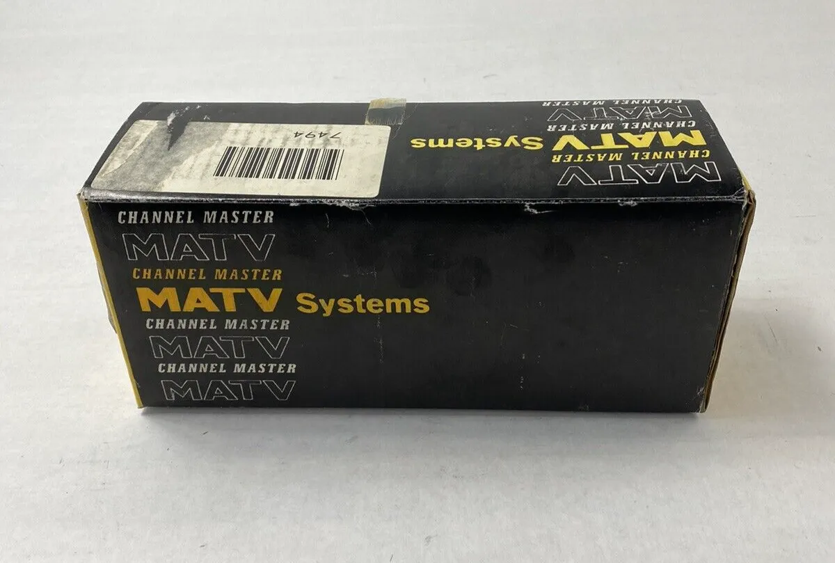 Channel Master MATV Systems Model 7494 Band Pass Filter UHF Band Channel 39