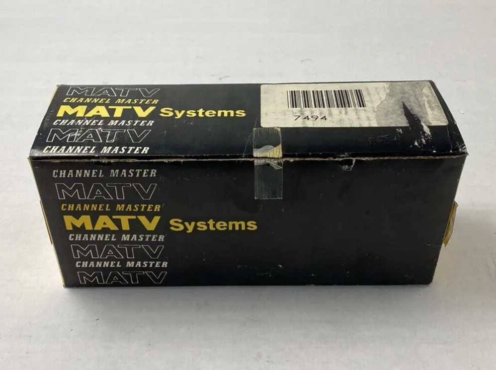 Channel Master MATV Systems Model 7494 Band Pass Filter UHF Band Channel 39