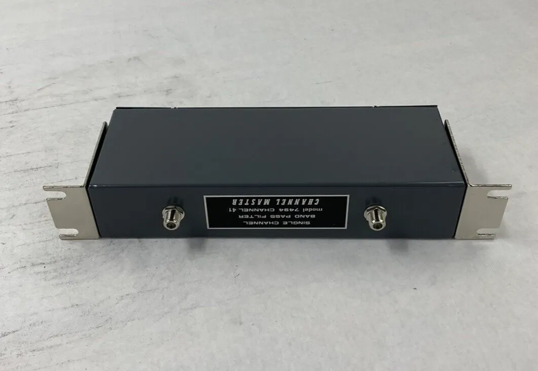 Channel Master MATV Systems Model 7494 Band Pass Filter UHF Band Channel 41