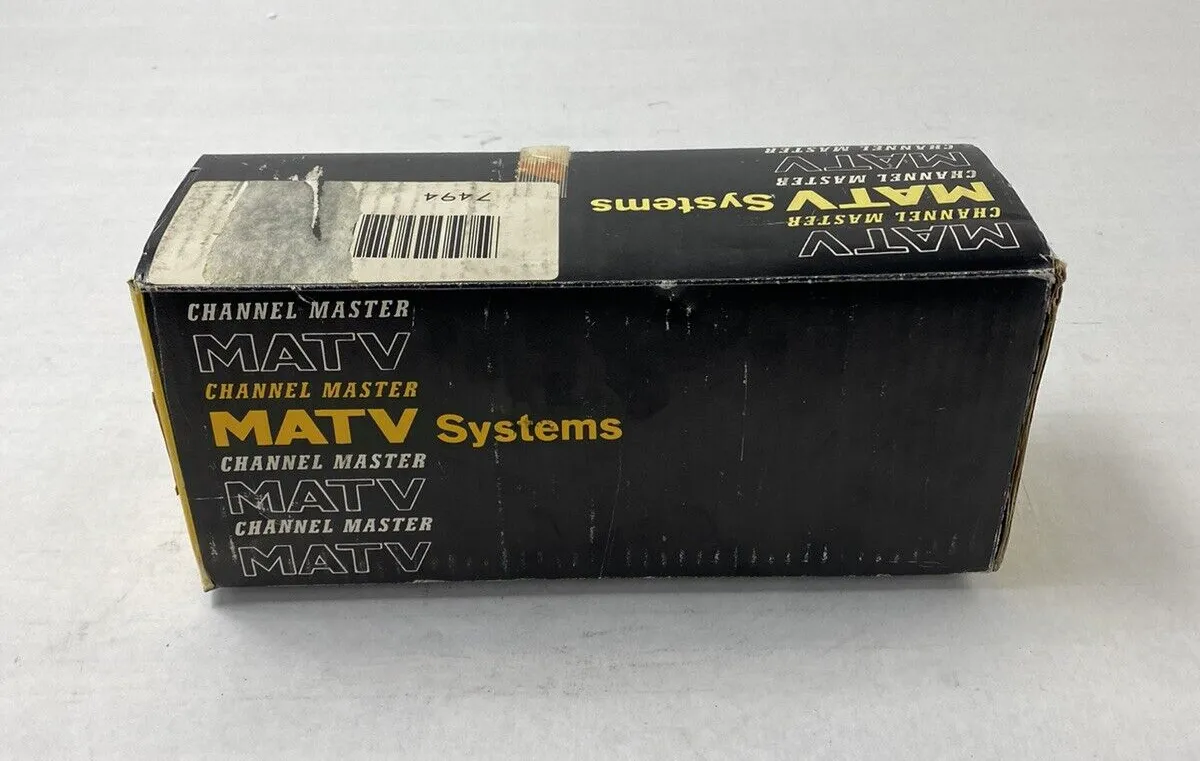 Channel Master MATV Systems Model 7494 Band Pass Filter UHF Band Channel 41