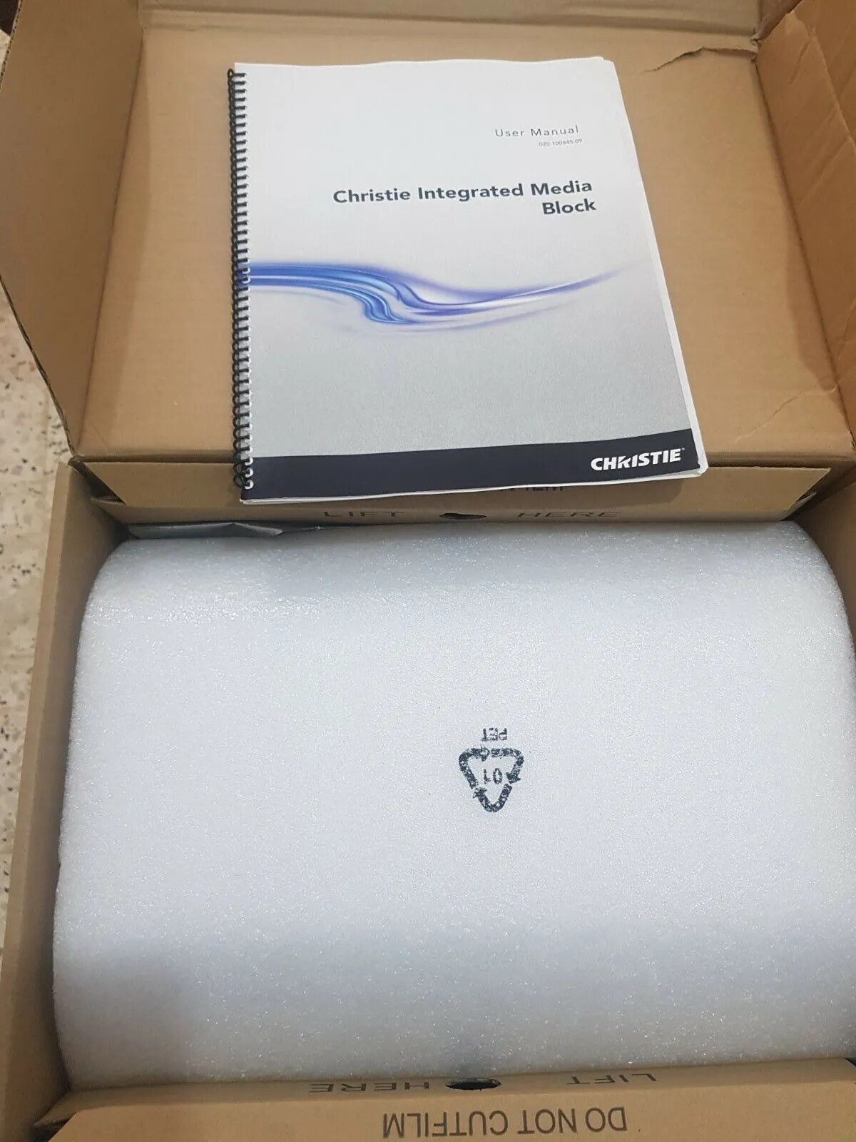 CHRISTIE IMB-S2 Media Block (P/N 108-384107-03)