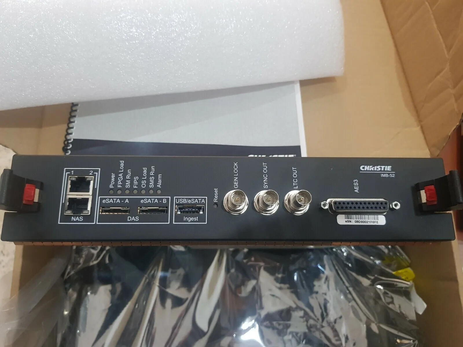 CHRISTIE IMB-S2 Media Block (P/N 108-384107-03)