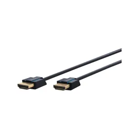 Clicktronic HDMI to HDMI 2.0 (Slim) 0.5m