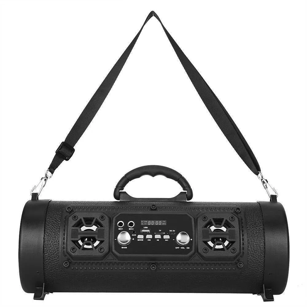 Creative Wireless Smart Bluetooth Speaker Square Dance Speaker Mobile Phone Karaoke Card Subwoofer