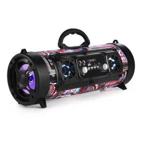 Creative Wireless Smart Bluetooth Speaker Square Dance Speaker Mobile Phone Karaoke Card Subwoofer