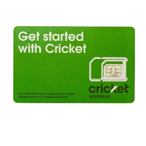 Cricket Wireless 5 Lines $125 Plan Unlimited Talk, Text, Web for USA, Mexico, Canada