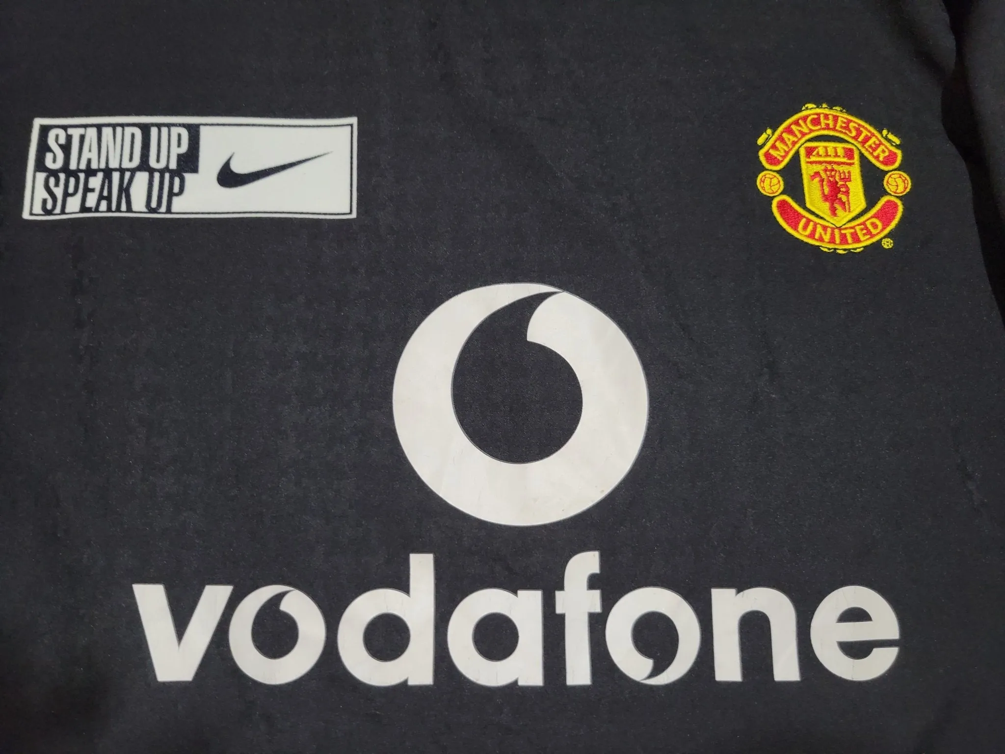 Cristiano Ronaldo Manchester United 2004 2005 Away STAND UP SPEAK UP Jersey Shirt XL