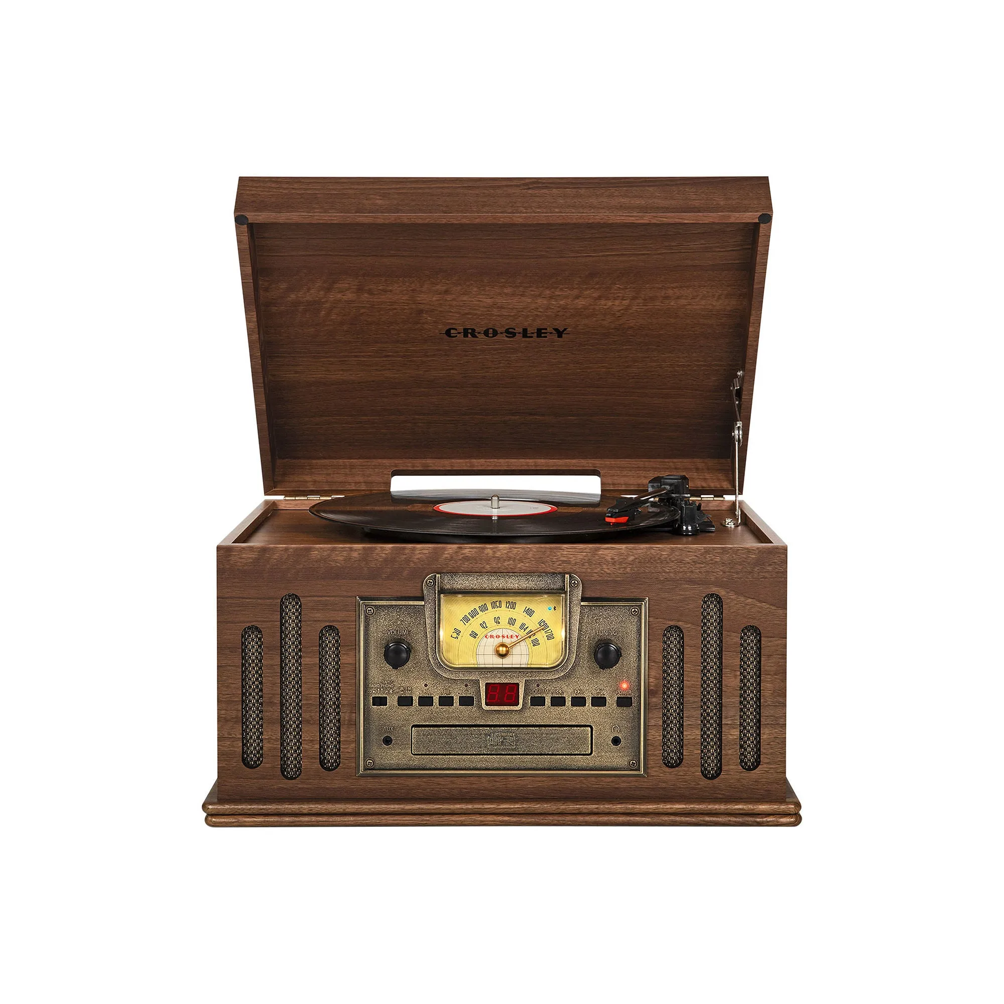 Crosley Musician Entertainment Center CR704B-JPA - WALNUT ONE SIZE