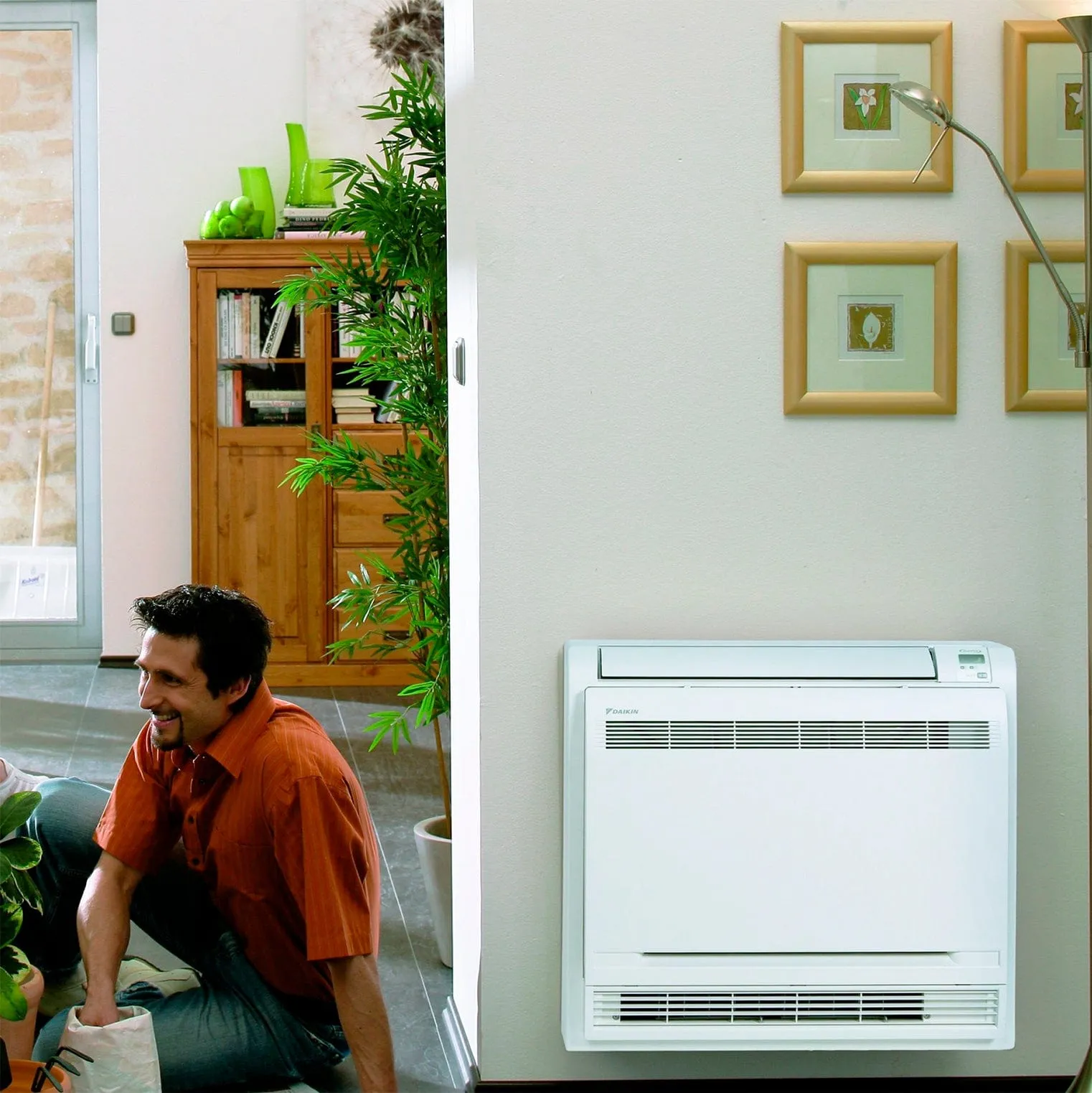 Daikin 4-Zone Floor Standing Hyper Heat Ductless Mini-Split 36000 BTU Heat Pump Air Conditioner 9k   9k   12k   15k - 20 SEER2