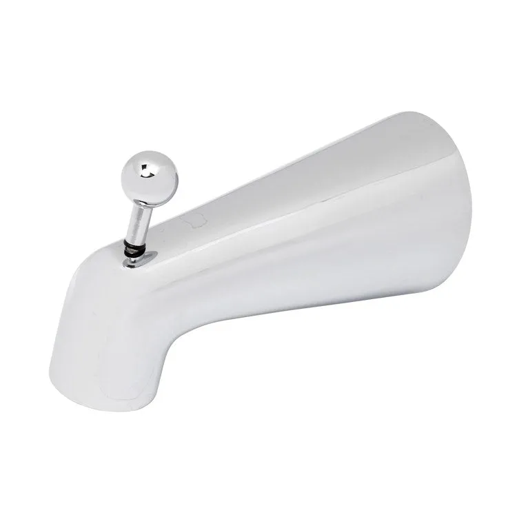 Deluxe Wall-Mount Slip-On Diverter Tub Spout
