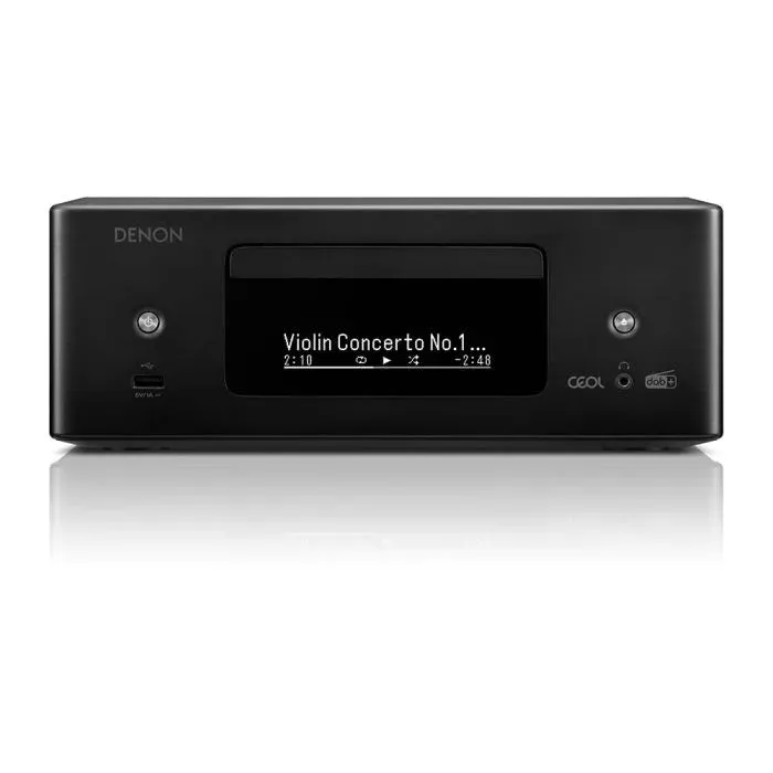 Denon CEOL RCD-N12 DAB  Hi-Fi System with Bowers & Wilkins 606 S3 Speakers Pair Black