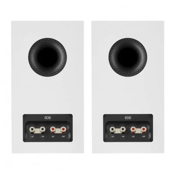 Denon CEOL RCD-N12 DAB  Hi-Fi System with Bowers & Wilkins 606 S3 Speakers Pair White