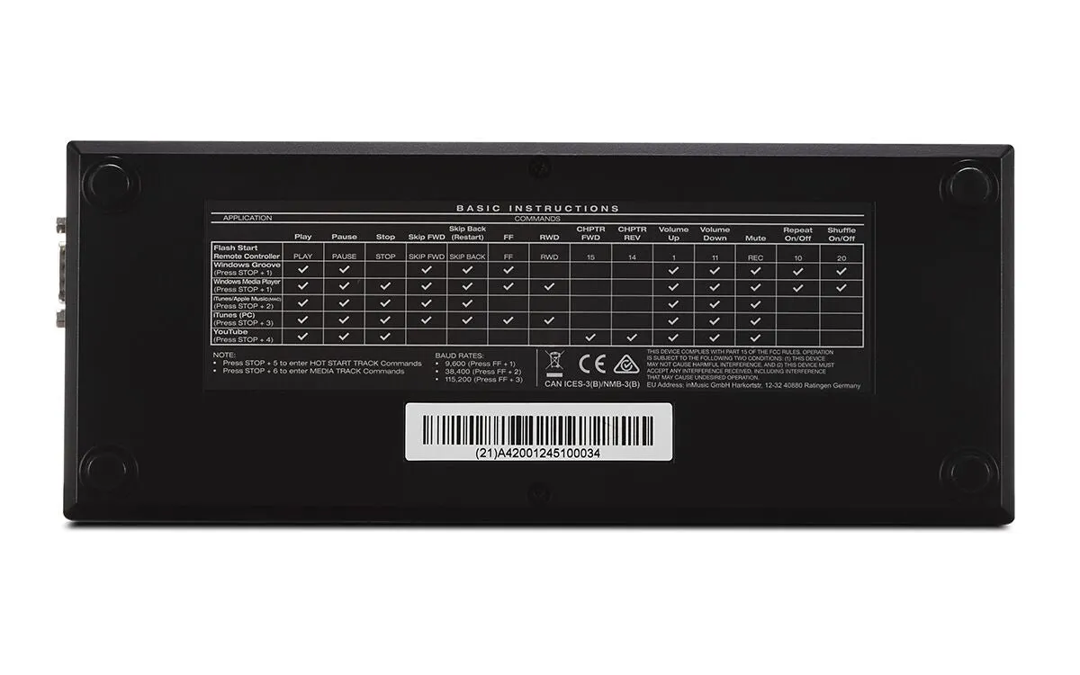 Denon Pro Flash Start Remote
