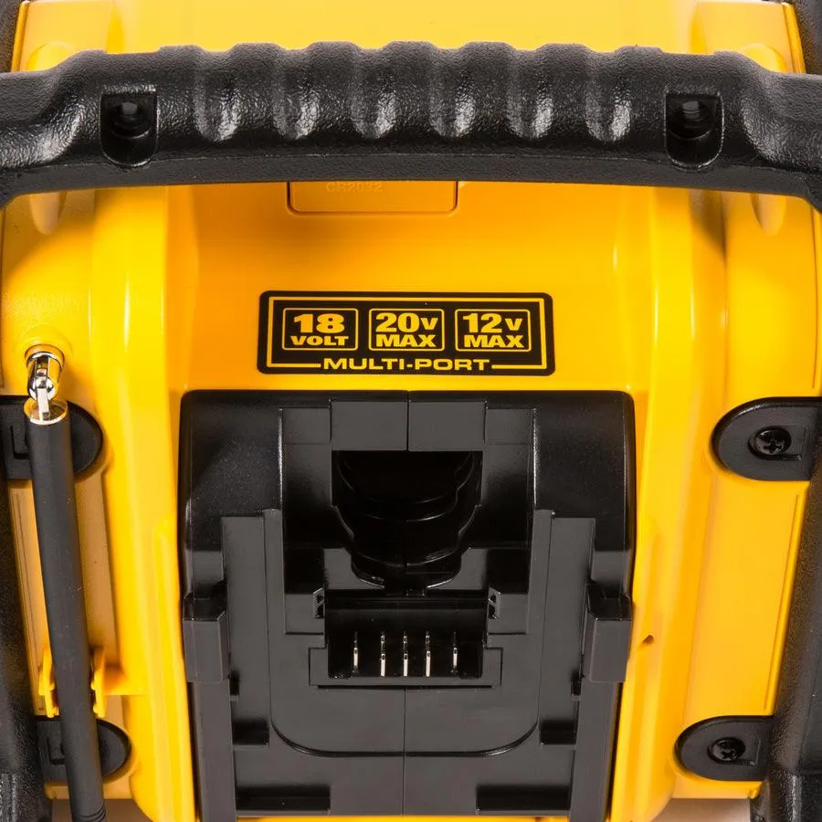 DEWALT 12-Volt; 18-Volt or 20-Volt Max Water Resistant Cordless Jobsite Radio