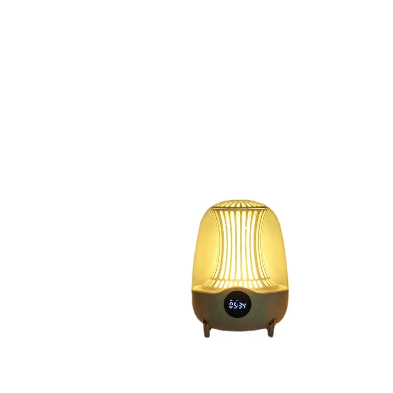 Display Screen K11s Bluetooth Speaker Clock Alarm Clock Card Small Speaker TWS Atmosphere LED Light Speaker