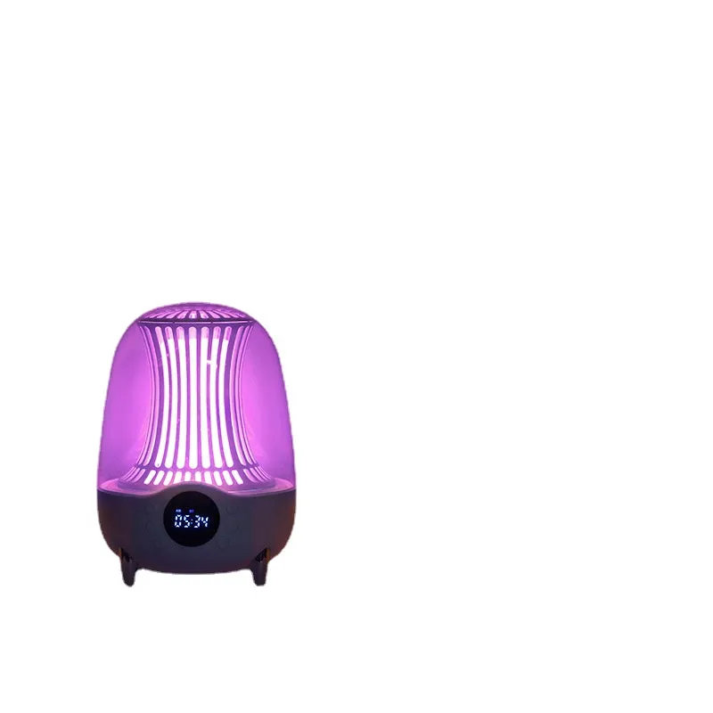 Display Screen K11s Bluetooth Speaker Clock Alarm Clock Card Small Speaker TWS Atmosphere LED Light Speaker