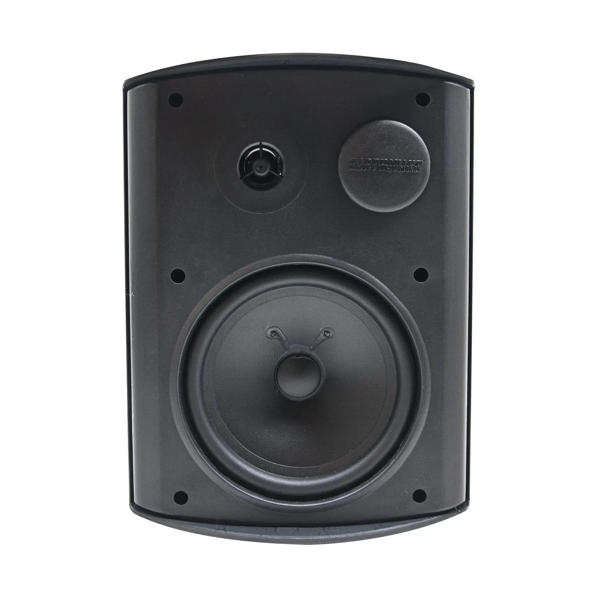Earthquake Sound AWS-602B 6" Indoor Outdoor Speakers and Yamaha R-S202 2-Channel Stereo Receiver
