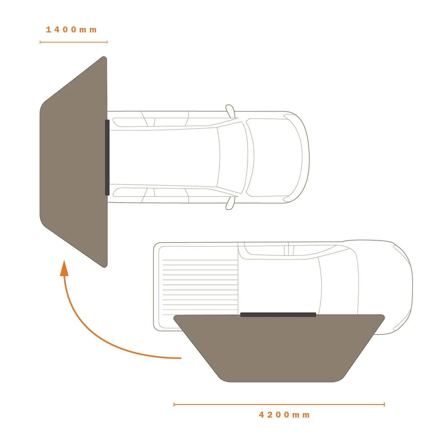 ECLIPSE 180V VERSATILE AWNING **PRE-ORDER FOR CHRISTMAS DELIVERY**