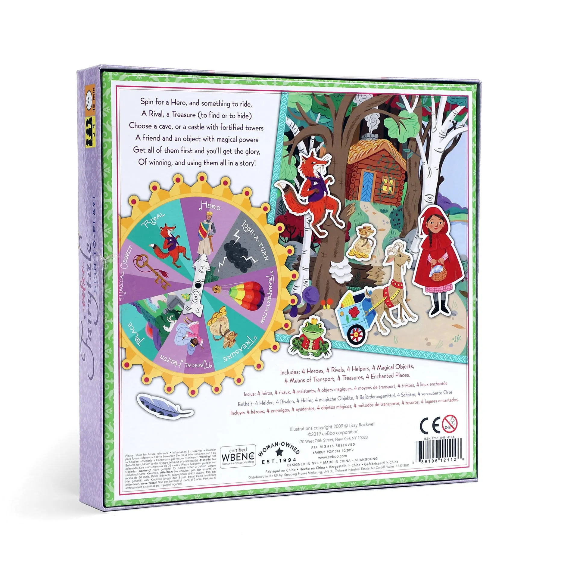 eeBoo Fairytale Spinner Game (2ed)