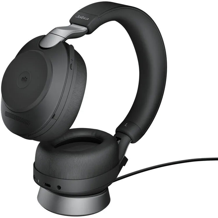 Evolve2 85 MS Stereo Black USB-A w/stand (28599-999-989)