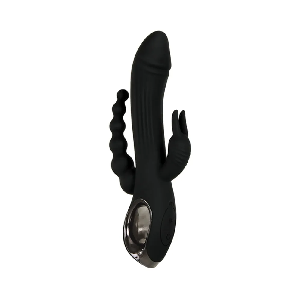 Evolved Trifecta Triple Stim Rechargeable - Black