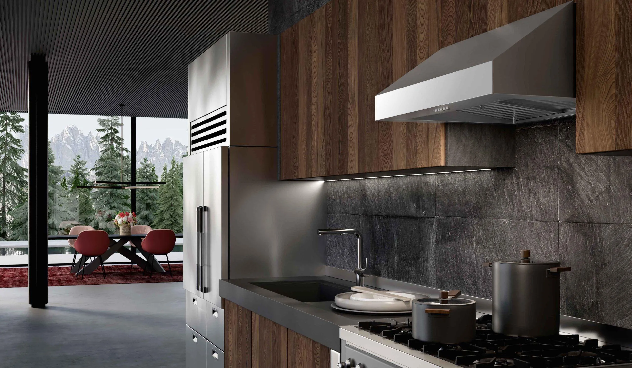 Faber BREV301SS600 Breva Pro 11 30" Stainless Steel 600 CFM