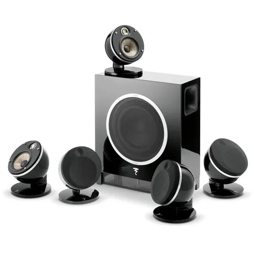 Focal FOACFADO513B020 Flax 5.1 Surround Sound System with Sub Air Wireless Subwoofer