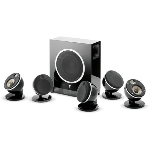 Focal FOACFADO513B020 Flax 5.1 Surround Sound System with Sub Air Wireless Subwoofer