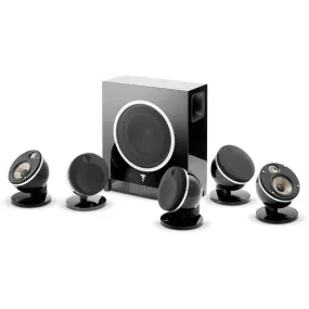 Focal FOACFADO513B020 Flax 5.1 Surround Sound System with Sub Air Wireless Subwoofer