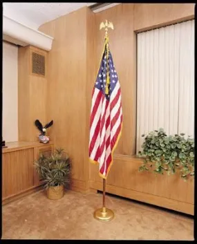 Freedom Indoor Flagpole Set
