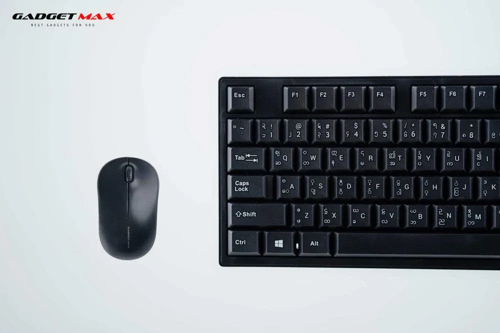 GADGET MAX GI07 2.4GHz WIRELESS MOUSE & KEYBOARD SET