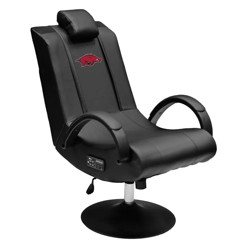 Gaming Chair 100 Pro with Arkansas Razorbacks Logo