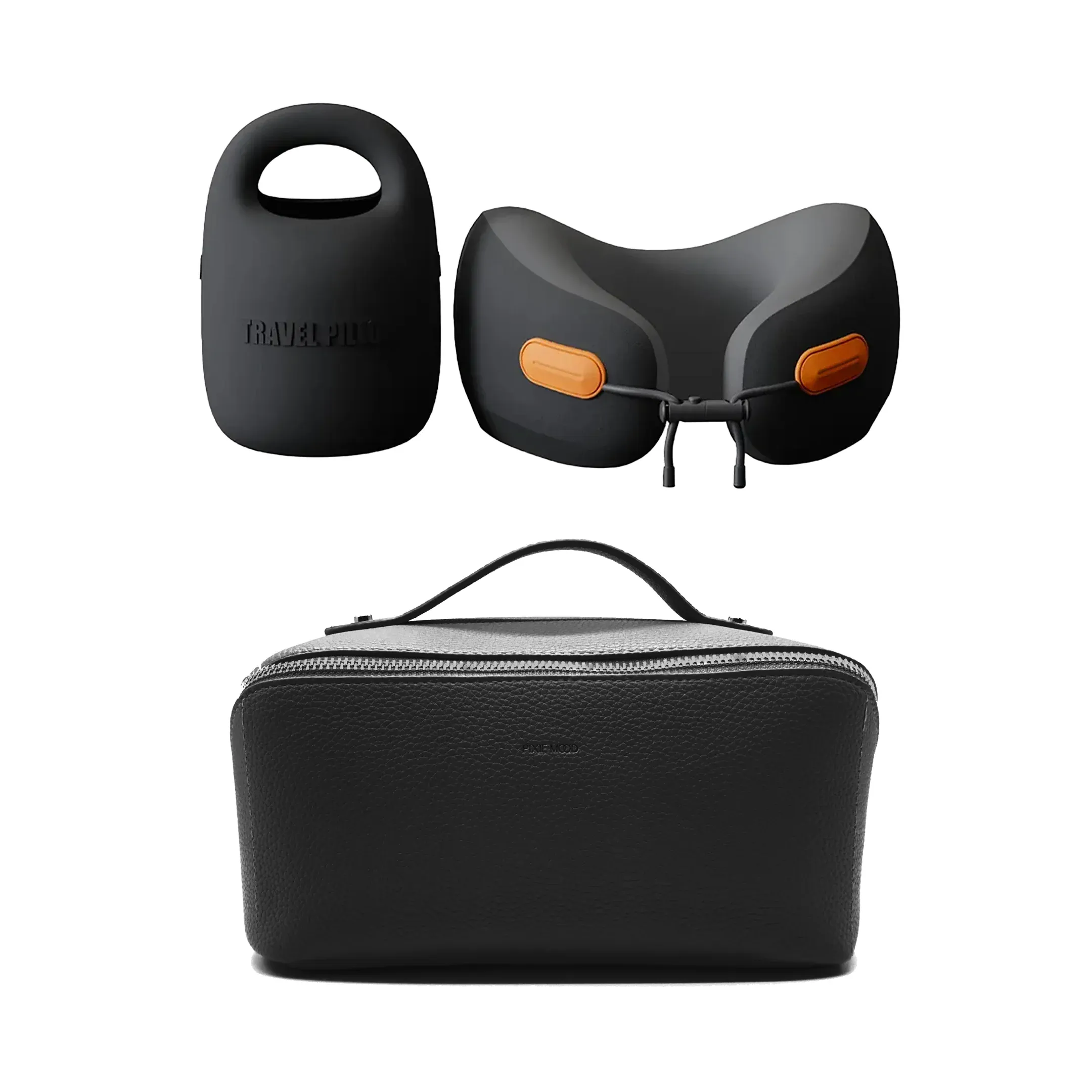 Gem Toiletry Case   Travel Pillow Bundle