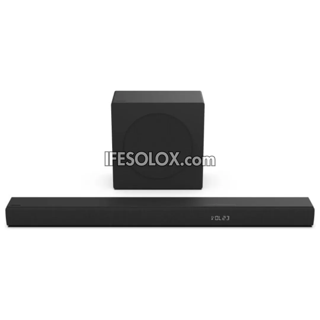 Hisense HS3100 3.1Ch 480W Bluetooth Sound Bar with Wireless Subwoofer - Brand New