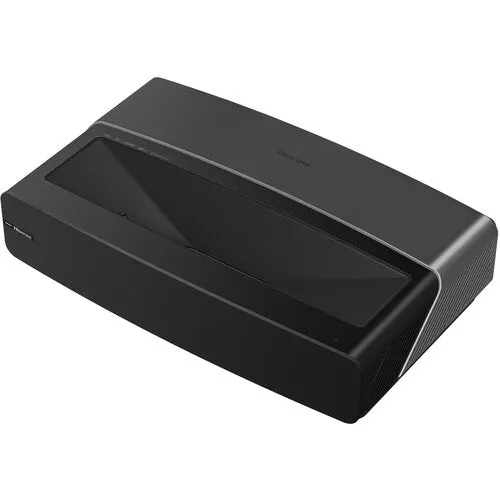 Hisense L5G 2700-Lumen XPR UHD 4K Smart Ultra-Short-Throw Laser DLP Projector & 120" Screen Bundle