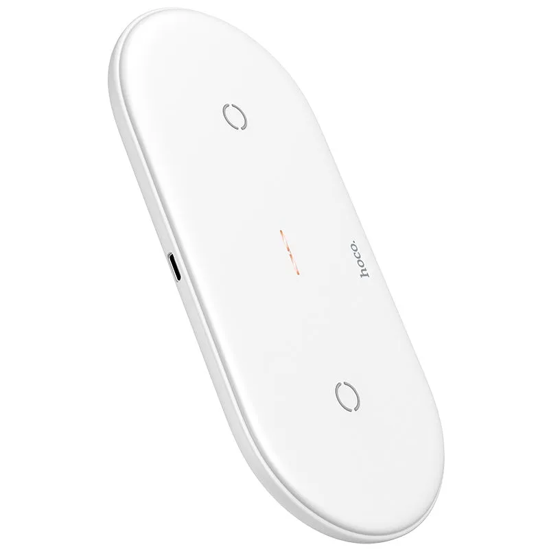 Hoco CW23 Dual wireless Fast Charger - 10W