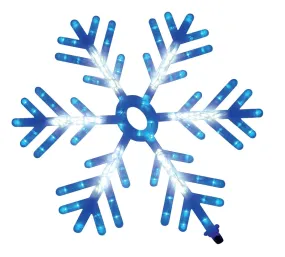 Hometown Holidays 60603 Snowflake Motion, Blue/White Light
