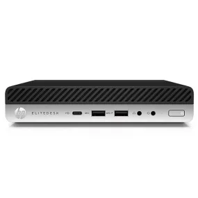 HP EliteDesk 800 G4 Tiny Mini PC i5-8500T 8GB RAM 256GB SSD Windows 11 Pro and built in WI-FI Ready