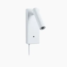Hulda 14W LED Wall Light with 3-Step Dim & USB Port in White Matt