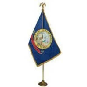 Indoor Flagpole Idaho Set