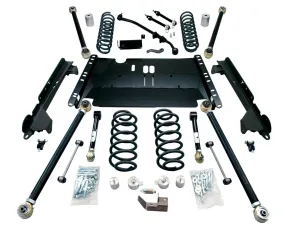 Jeep LJ Unlimited 4 Inch Enduro LCG Long Flexarm Suspension System No Shocks 97-06 Wrangler LJ TeraFlex