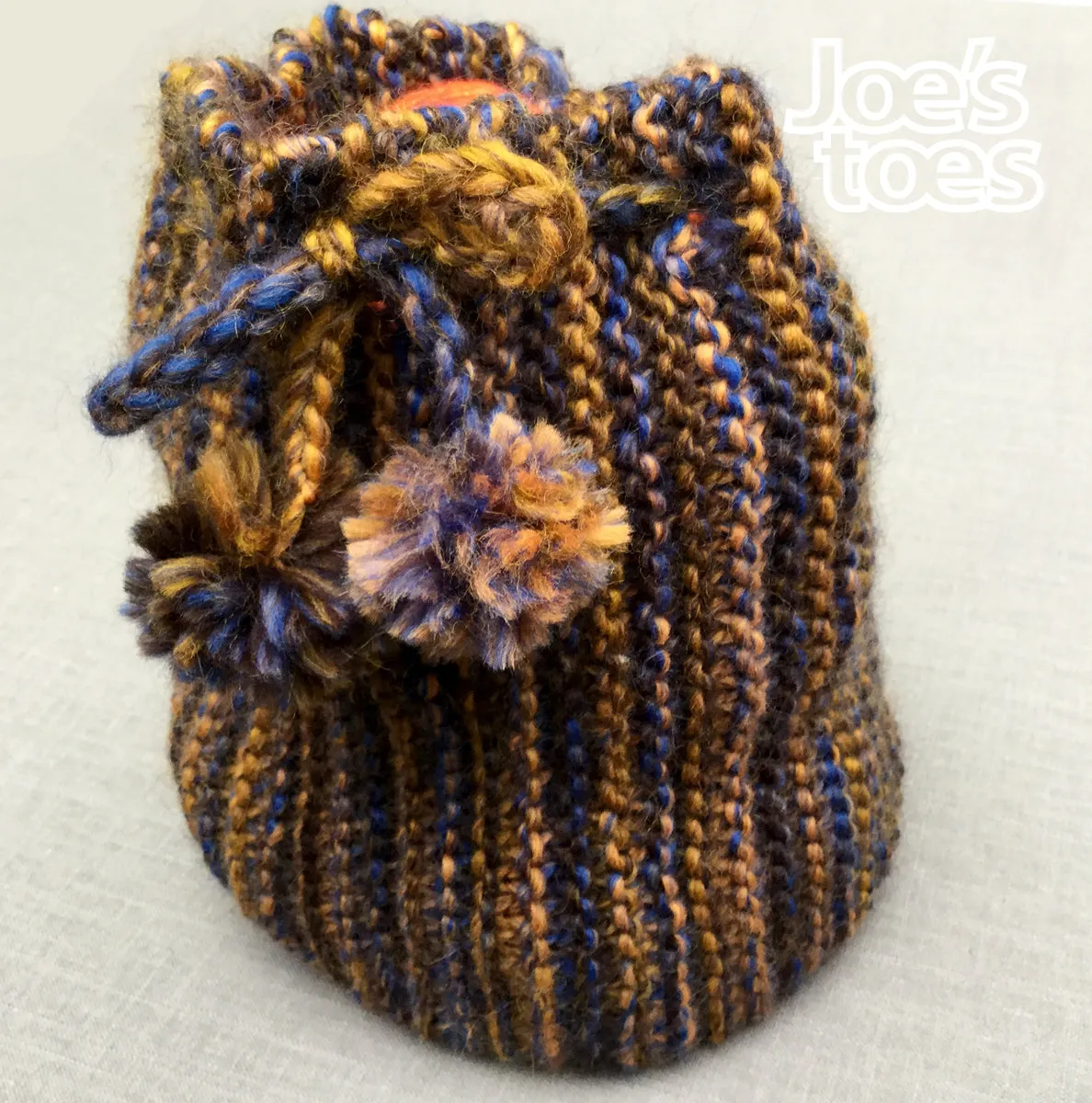 Joe's Toes Felt Bag or Bowl Base - Circle with Punch Holes