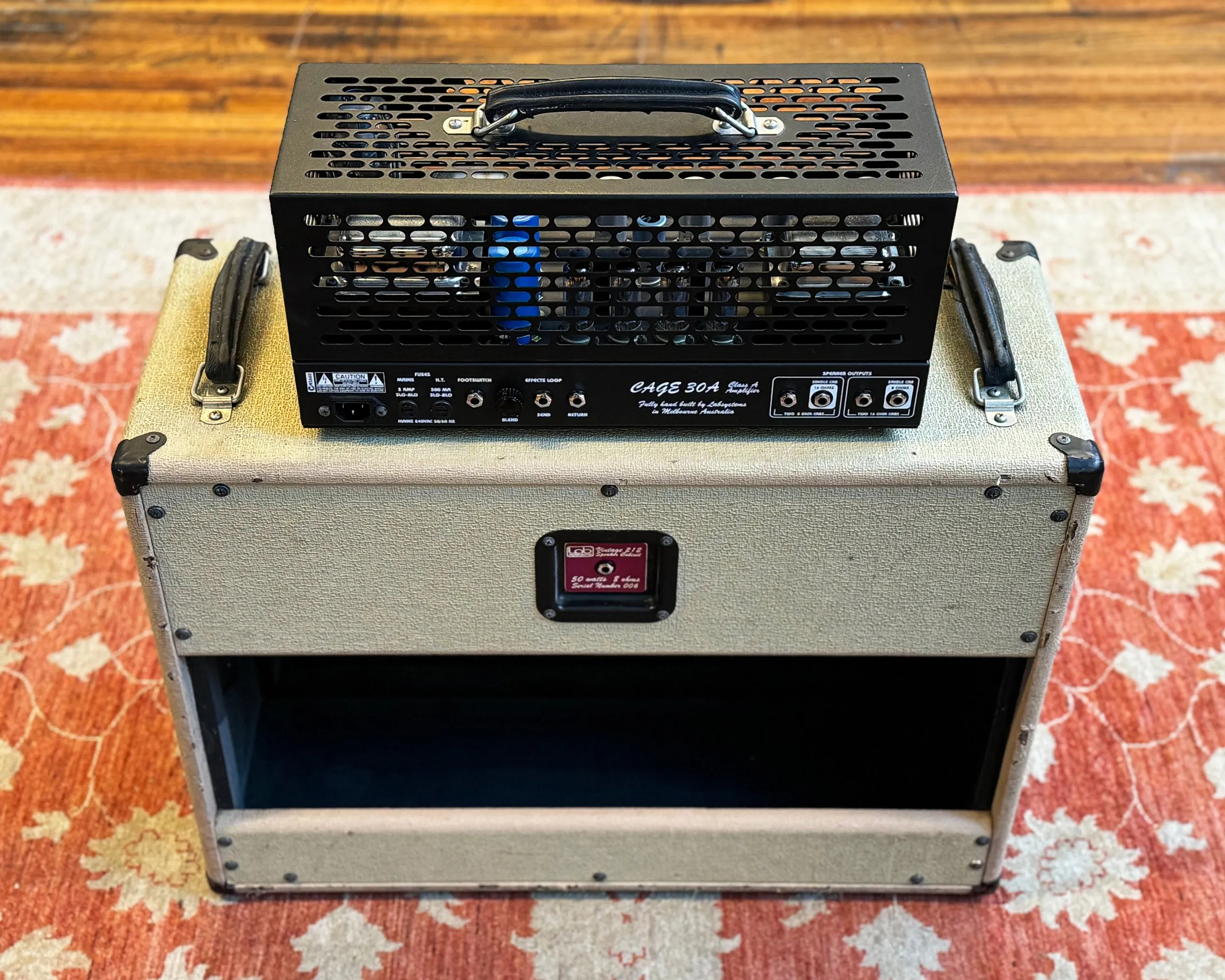 Lab Systems Cage 30A w/ Matching 2x12" Cabinet