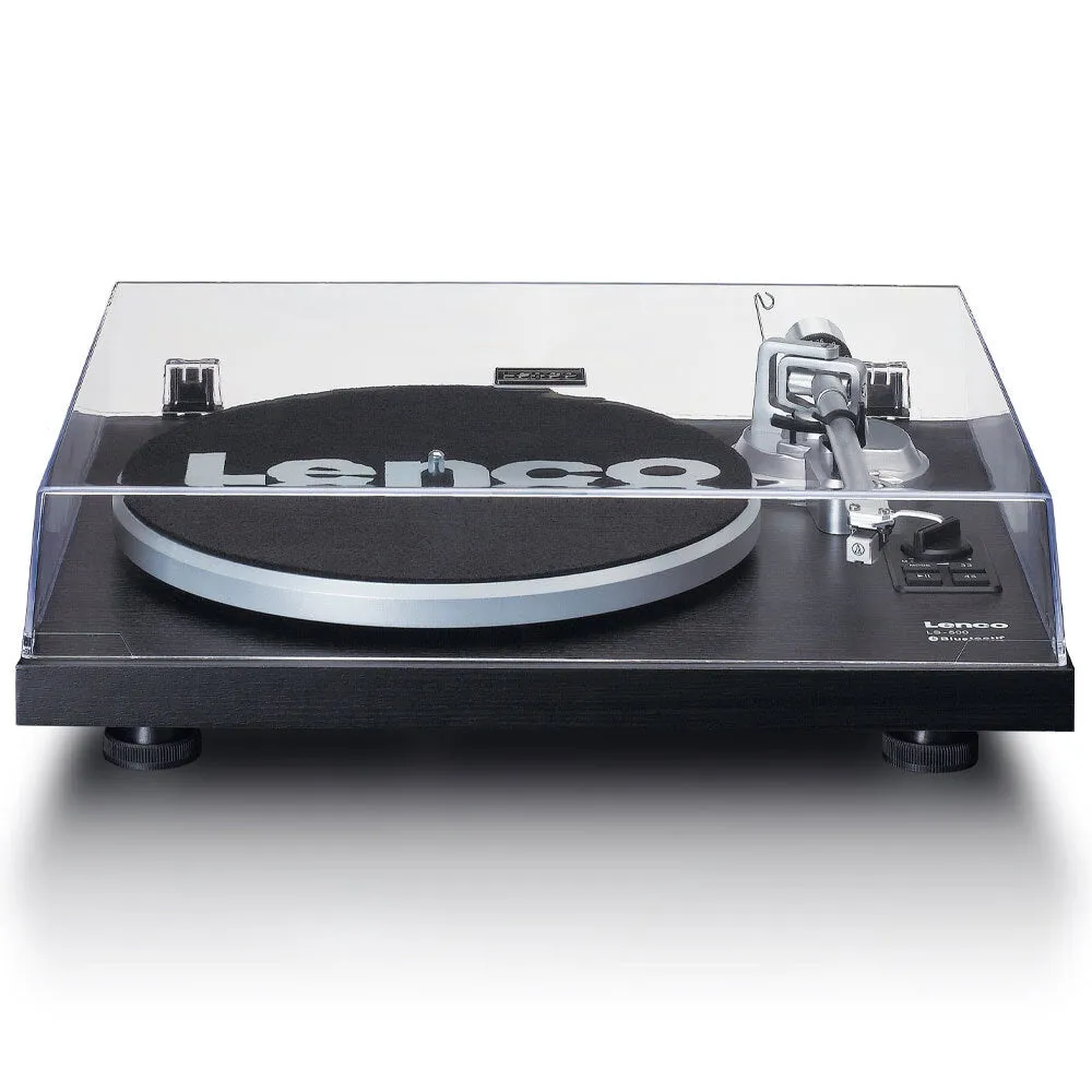 Lenco LS-500 Turntable with Bluetooth Connectivity & Stereo Speakers (Black)