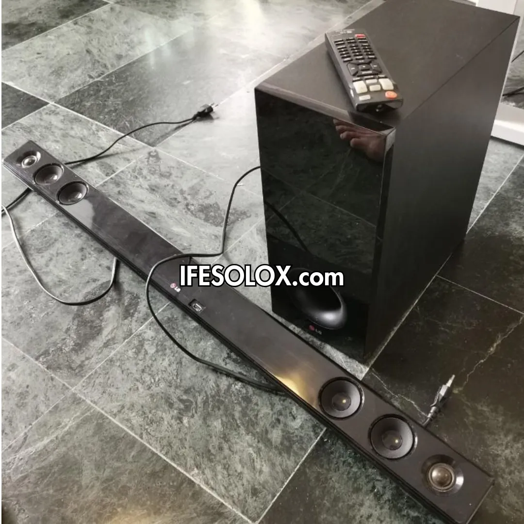 LG NB3530A 2.1Ch 300W High Resolution Bluetooth Sound Bar with Wireless Subwoofer - Foreign Used