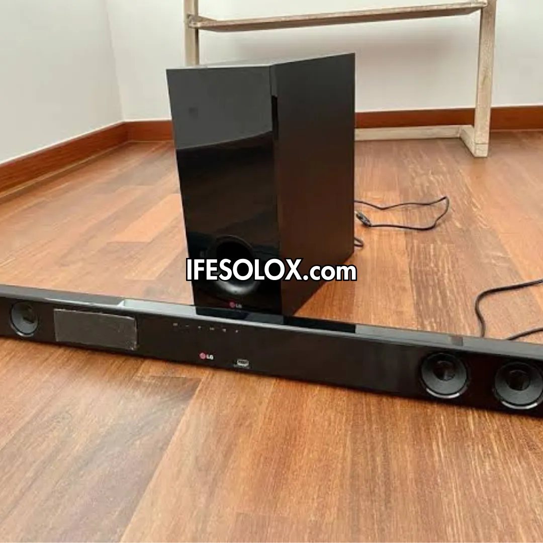 LG NB3530A 2.1Ch 300W High Resolution Bluetooth Sound Bar with Wireless Subwoofer - Foreign Used