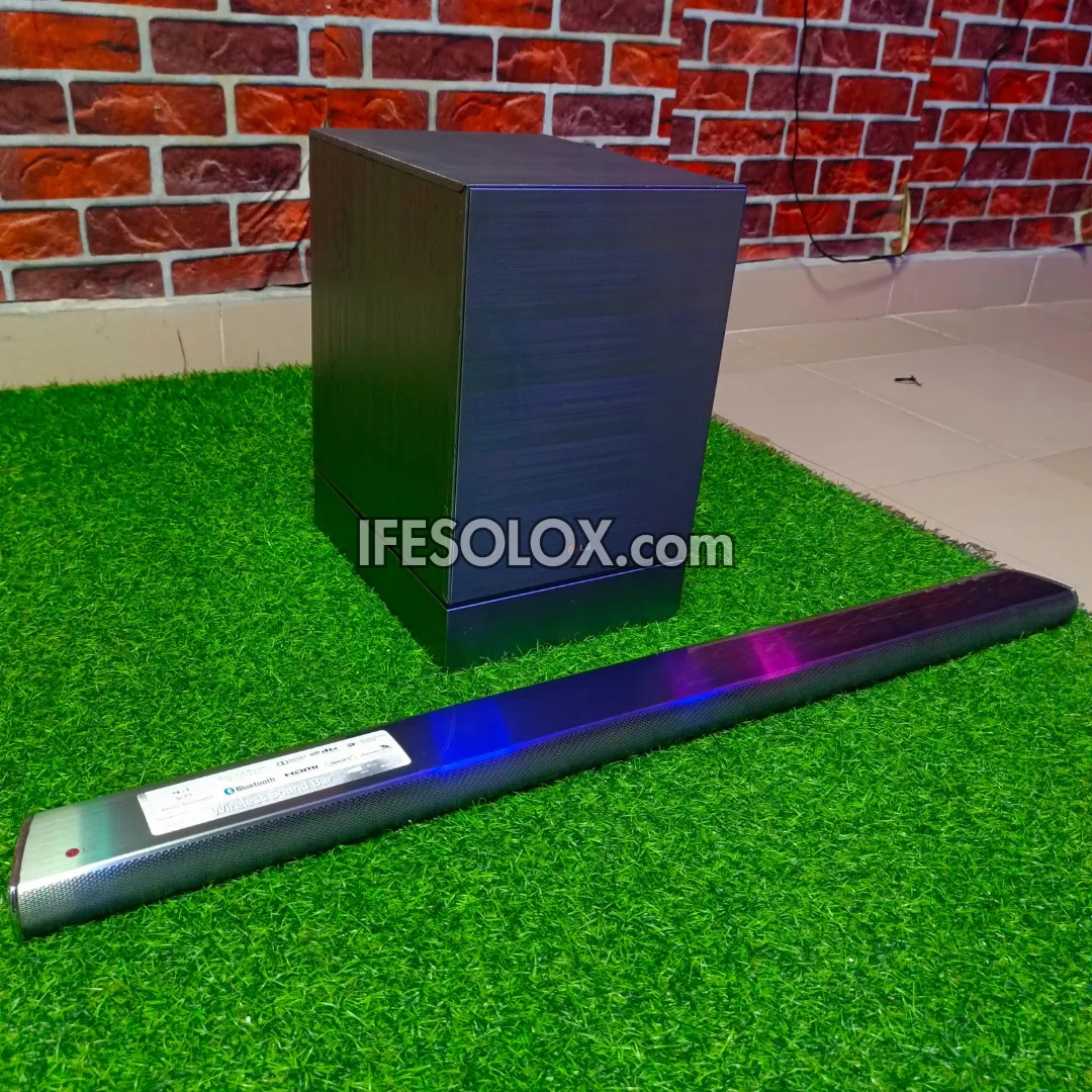 LG NB4540 4.1Ch 320W Super Surround Slim Bluetooth Sound Bar with Wireless Subwoofer - Foreign Used