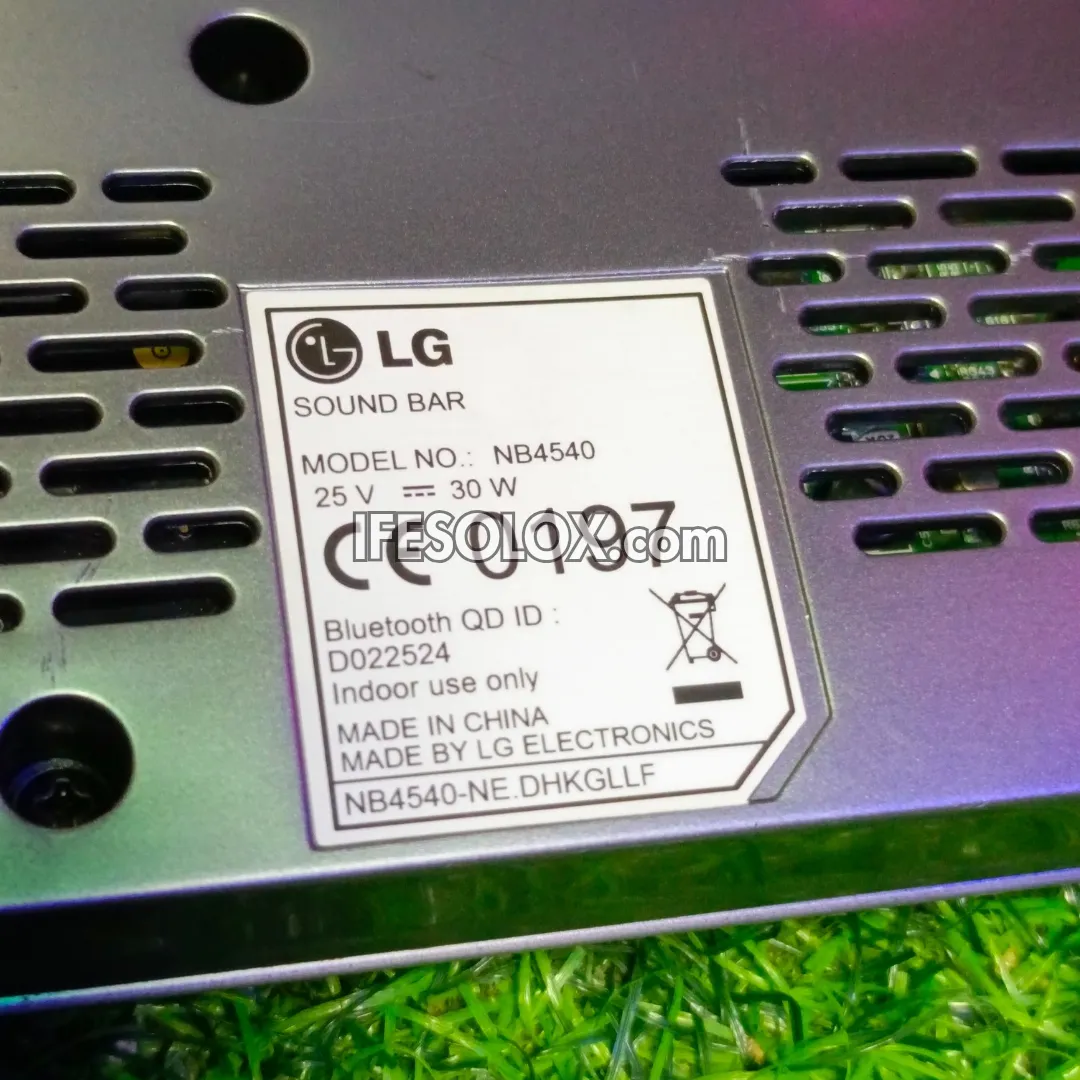 LG NB4540 4.1Ch 320W Super Surround Slim Bluetooth Sound Bar with Wireless Subwoofer - Foreign Used