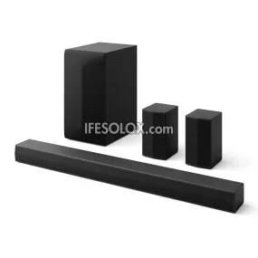 Brand New LG S65TR 5.1Ch 600W Dolby Digital Sound Bar with Wireless Subwoofer and Rear Speakers (2024 Model)