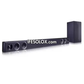 LG SQC2 2.1Ch 300W High Resolution Bluetooth Sound Bar with Wireless Subwoofer - Brand New